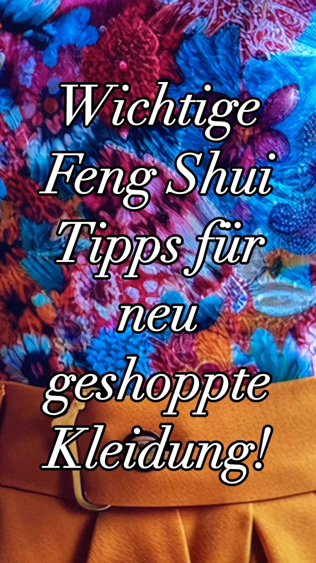 🌿✨ Neue Kleidung und Feng Shui: So reinigst du deine Einkäufe richtig! ✨🌿

Hast du dir neue Kleider gegönnt? Denk daran: Diese könnten nicht nur Chemikalien enthalten, sondern auch fremde Energien von anderen Menschen, die sie anprobiert haben. Nach Feng Shui ist es wichtig, diese unerwünschten Einflüsse zu entfernen, bevor du deine neuen Stücke trägst. Hier ein paar einfache Tipps:

1. **Waschen:** Wenn möglich, wasche deine neuen Kleidungsstücke vor dem ersten Tragen. Das entfernt Chemikalien und fremde Energien, sodass du sie mit positiver Energie aufladen kannst.

2. **Lüften:** Manche Materialien sind nicht für die Waschmaschine geeignet. Hänge diese Kleidungsstücke ein paar Tage in einen gut belüfteten Raum. Die frische Luft hilft, Chemikalien und fremde Energien zu vertreiben.

3. **Räuchern:** Verwende Räucherstäbchen oder Palo Santo, um deine neuen Kleider energetisch zu reinigen. Der Rauch reinigt und lädt die Kleidungsstücke mit positiver Energie auf.

Indem du diese Schritte befolgst, sorgst du dafür, dass deine neuen Kleider nicht nur gut aussehen, sondern auch positive Schwingungen in dein Leben bringen. 🌟👗

#FengShui #NeueKleider #EnergieReinigen #PositiveSchwingungen #ModeMitSinn