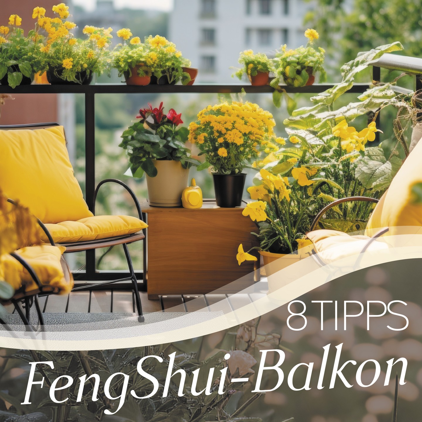 🌿✨ Balkon Feng Shui: 8 Tipps für positive Energie ✨🌿

Ein Balkon ist mehr als nur ein zusätzlicher Raum – er kann zu einem wahren Rückzugsort werden, der dir Ruhe und Energie schenkt. Mit diesen 8 Feng Shui Tipps holst du das Beste aus deinem Balkon heraus!

1. Ordentlich und aufgeräumt halten

🧹 Sauberkeit zuerst: Halte deinen Balkon sauber und frei von Unordnung. Eine ordentliche Umgebung fördert den freien Energiefluss und sorgt für Klarheit im Geist.

2. Gesunde Pflanzen

🌱 Lebendige Energie: Wähle gesunde und blühende Pflanzen. Sie symbolisieren Wachstum und Vitalität und ziehen positive Energie an. Vermeide jedoch Pflanzen mit Dornen, da sie die Energie stören können.

3. Farben richtig wählen

🎨 Harmonische Farbpalette: Nutze sanfte und natürliche Farben, um eine beruhigende Atmosphäre zu schaffen. Farbakzente in Rot oder Gelb können Energie und Freude bringen.

4. Wasser-Element integrieren

💧 Sanfte Wasserquellen: Ein kleiner Brunnen oder eine Wasserschale kann die Energie auf deinem Balkon erfrischen und für Balance sorgen. Wasser symbolisiert Reichtum und Wohlstand.

5. Natürliche, warme Materialien verwenden

🌳 Warme Materialien: Verwende natürliche Materialien wie Holz oder Bambus für Möbel und Dekorationen. Diese Materialien schaffen eine warme und einladende Atmosphäre und fördern den Energiefluss.

6. Beleuchtung

💡 Sanftes Licht: Nutze weiche und warme Beleuchtung, wie Solarleuchten oder Lichterketten, um eine einladende und entspannende Atmosphäre zu schaffen.

7. Dekorationen mit Bedeutung

🏺 Persönliche Akzente: Integriere Dekorationen, die für dich eine positive Bedeutung haben, wie Windspiele, Kristalle oder Figuren, die Glück und Schutz symbolisieren.

8. Raum für Bewegung

🌀 Freie Bewegung: Stelle sicher, dass genügend Platz für Bewegung bleibt. Ein überfüllter Balkon blockiert den Energiefluss und kann ein Gefühl der Enge erzeugen.

🌟 Verwandle deinen Balkon in eine Oase der Ruhe und Energie! Teile deine besten Balkon-Gestaltungstipps in den Kommentaren! 🌟

#fengshuitips #Balkonideen #Balkondeko #Balkongestaltung #Gartenliebe #Balkonien