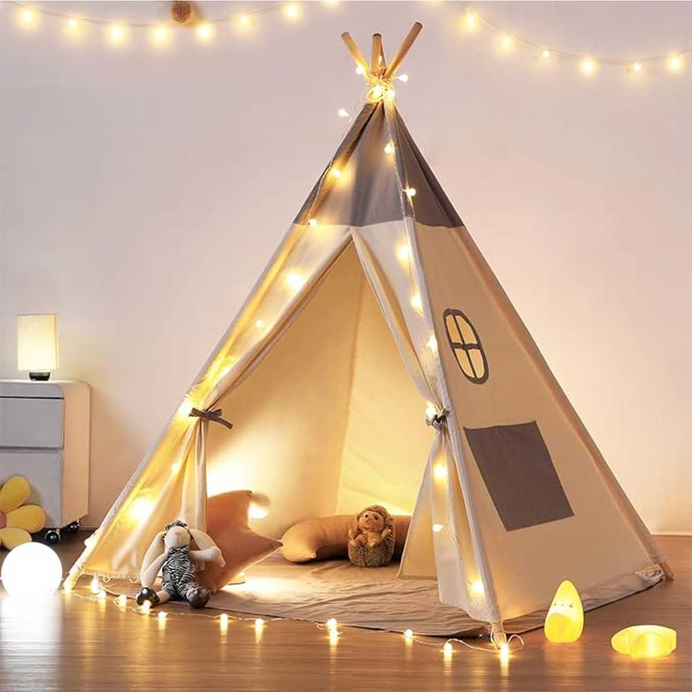 Tipi Spielzelt fürs Kinderzimmer