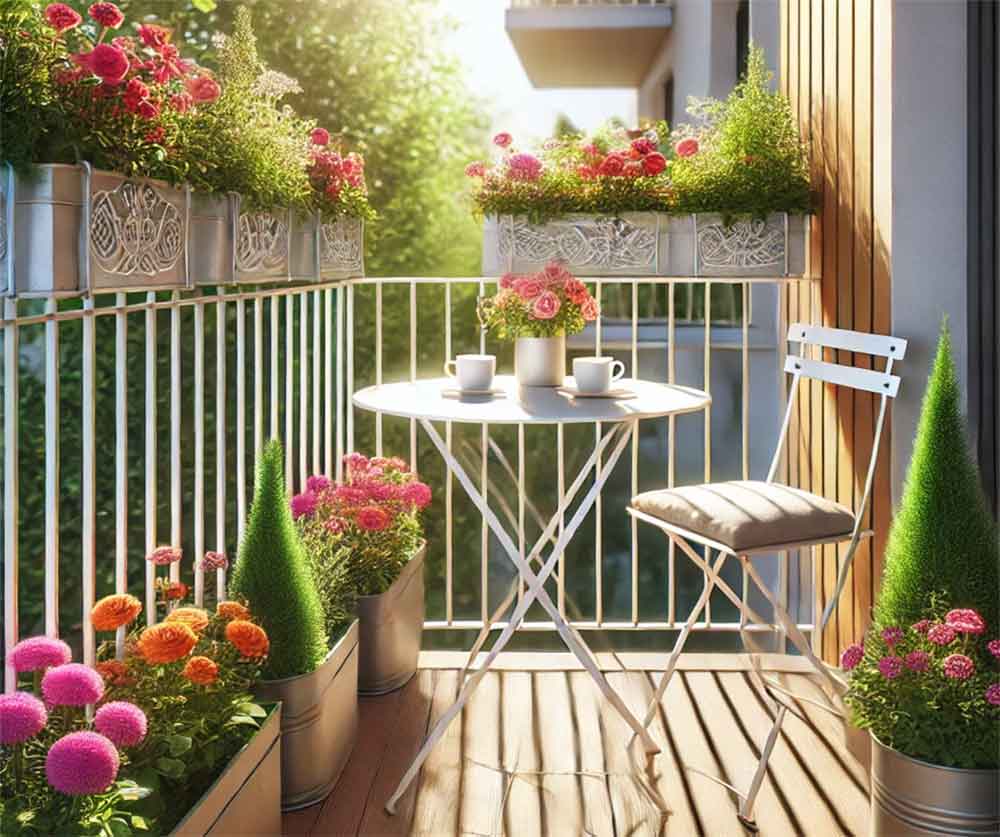 Feng Shui kleiner Balkon