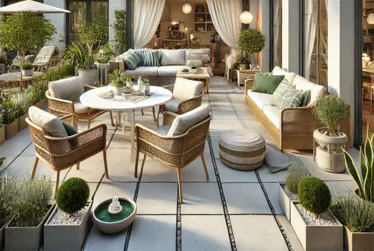 Terrasse Feng Shui