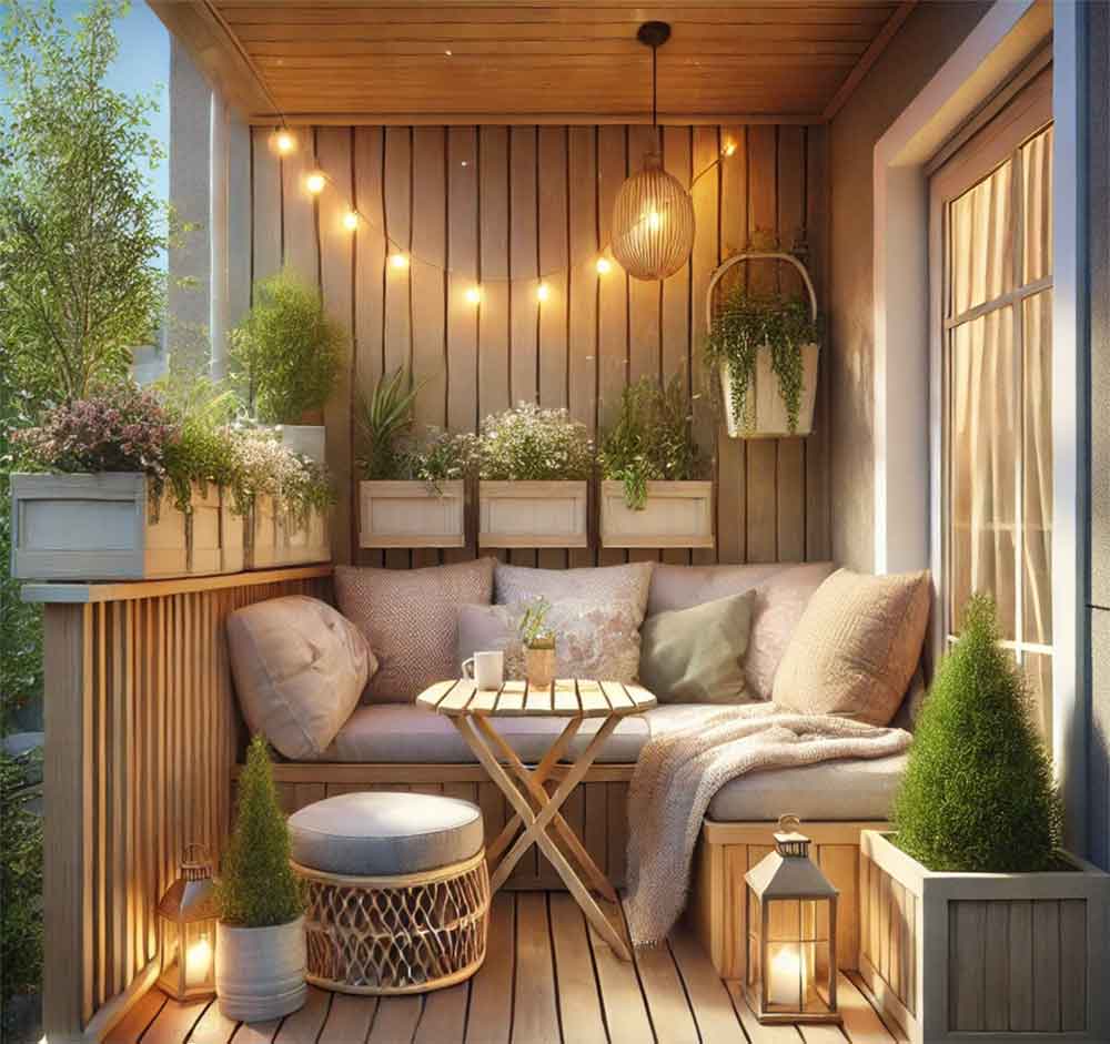 Kleiner Balkon Feng Shui